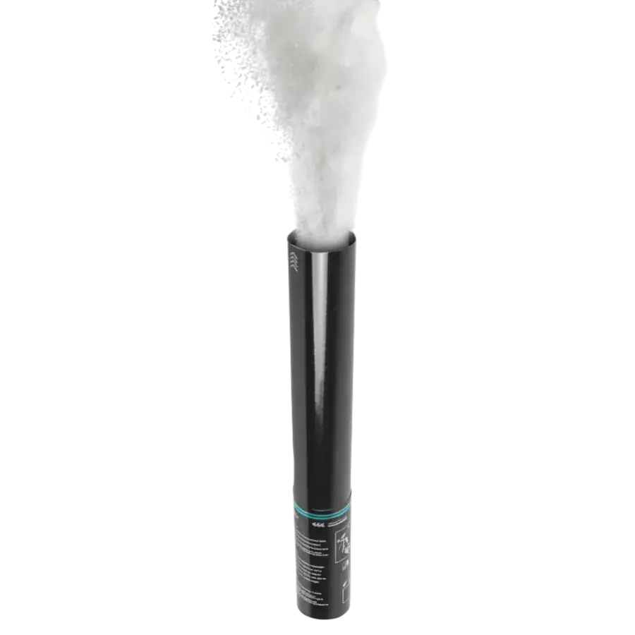 Holi manual powder cannon 40 cm - White