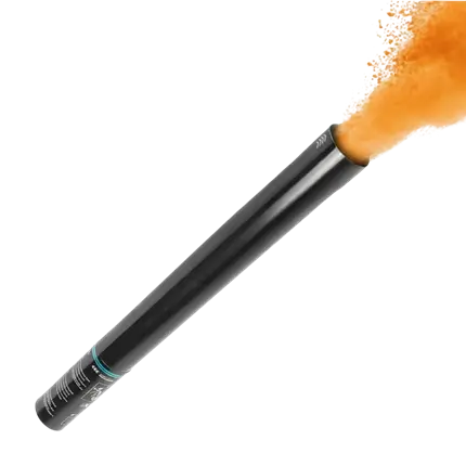 Holi manual powder cannon 80 cm - Orange
