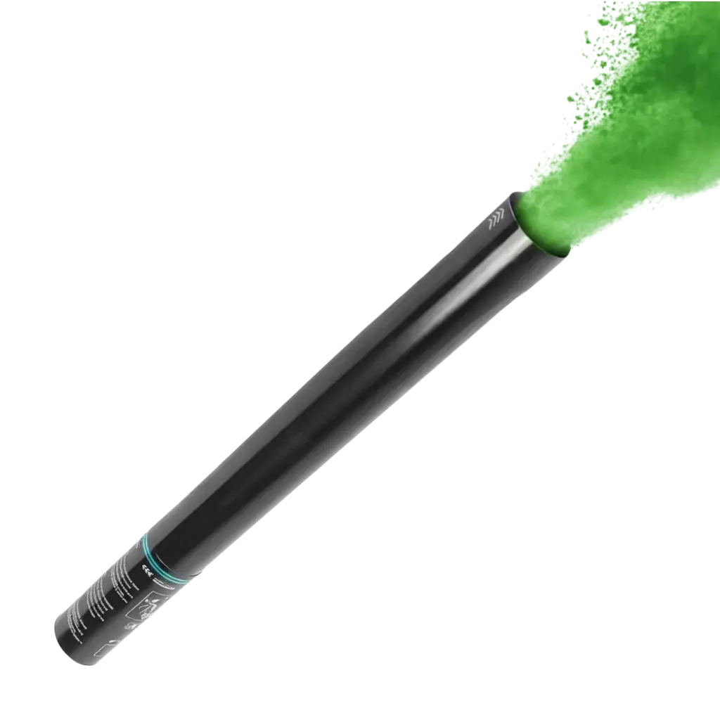 Holi manual powder cannon 80 cm - Green
