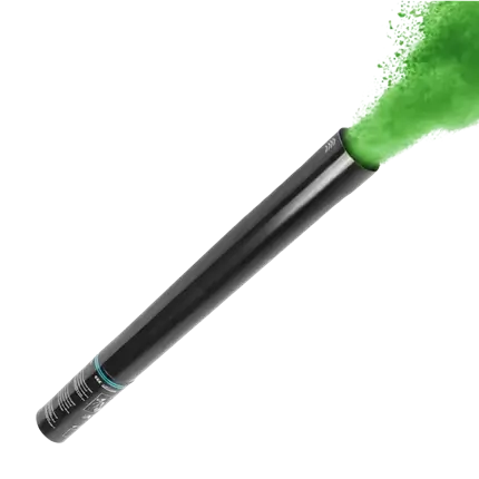 Holi manual powder cannon 80 cm - Green