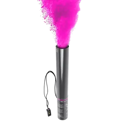 Holi electric powder gun 40 cm - Pink