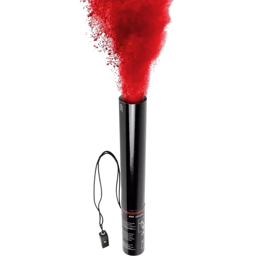 Holi electric powder gun 40 cm - Red