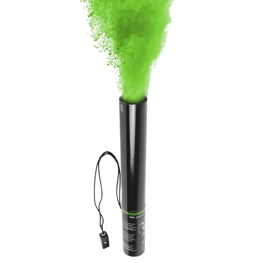 Holi electric powder gun 40 cm - Green