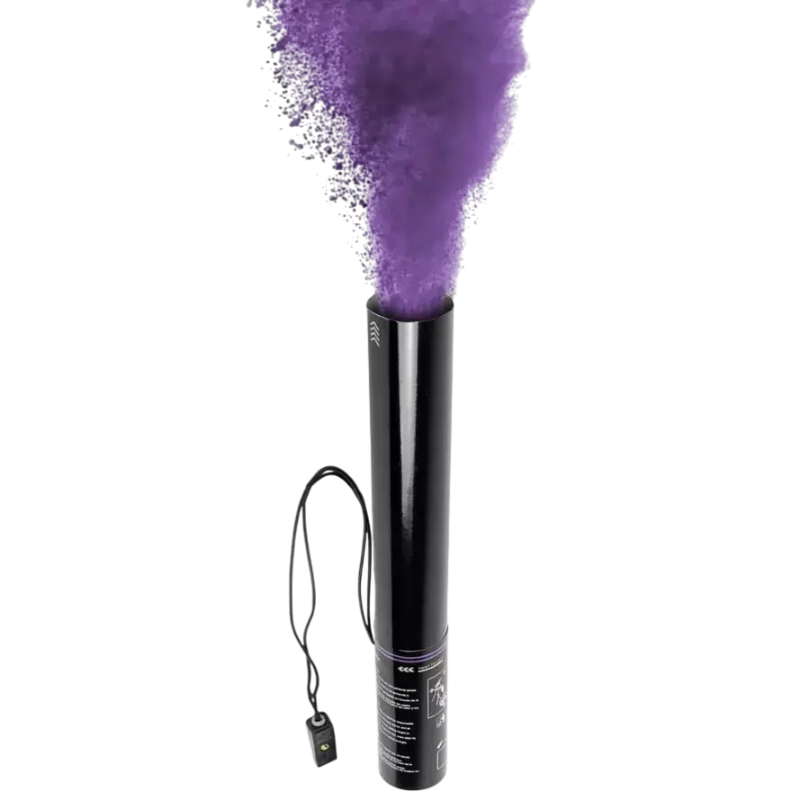 Holi electric powder gun 40 cm - Purple