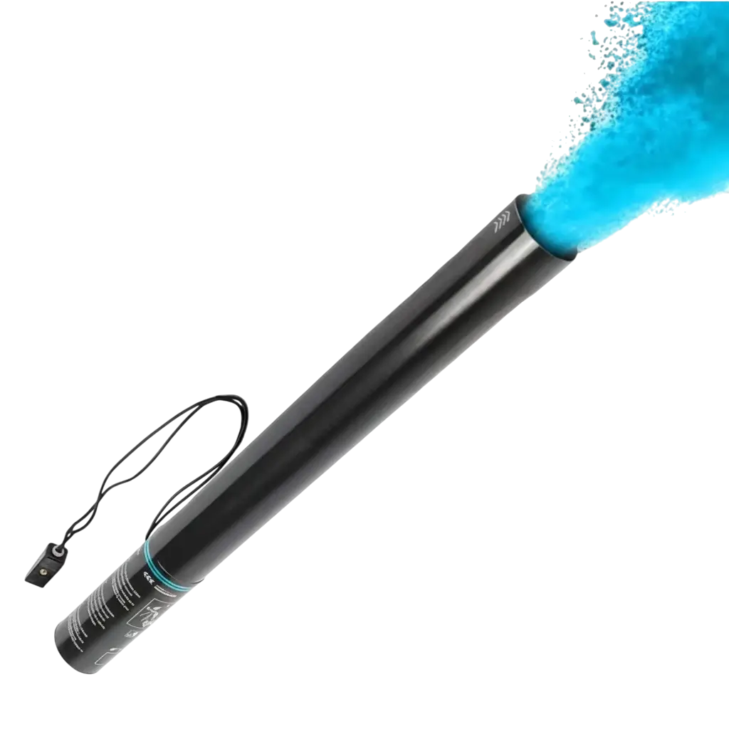 Holi electric powder gun 80 cm - Blue