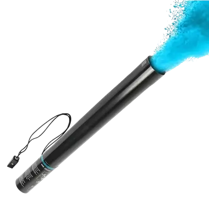 Holi electric powder gun 80 cm - Blue