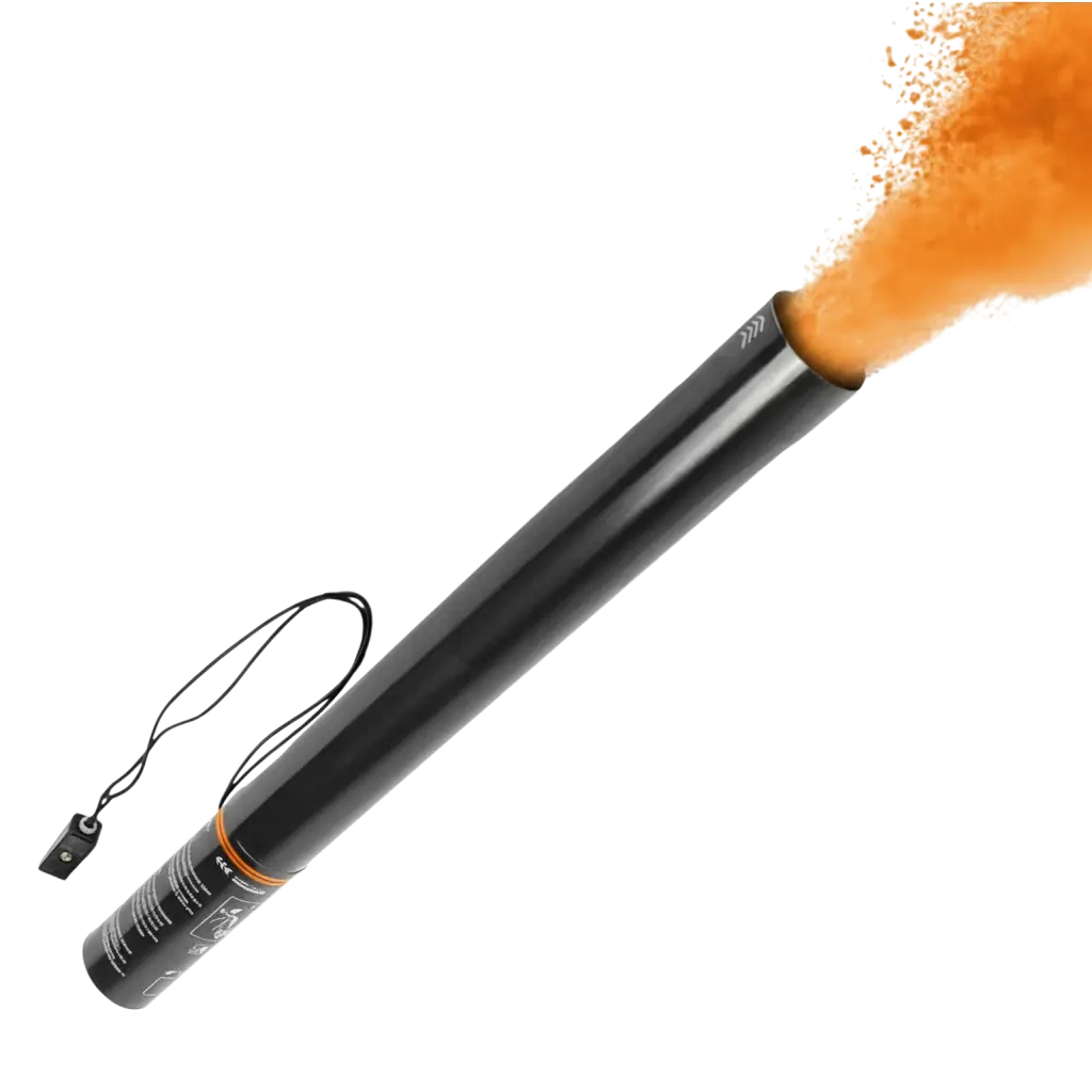 Holi electric powder gun 80 cm - Orange