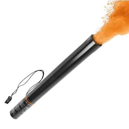 Holi electric powder gun 80 cm - Orange