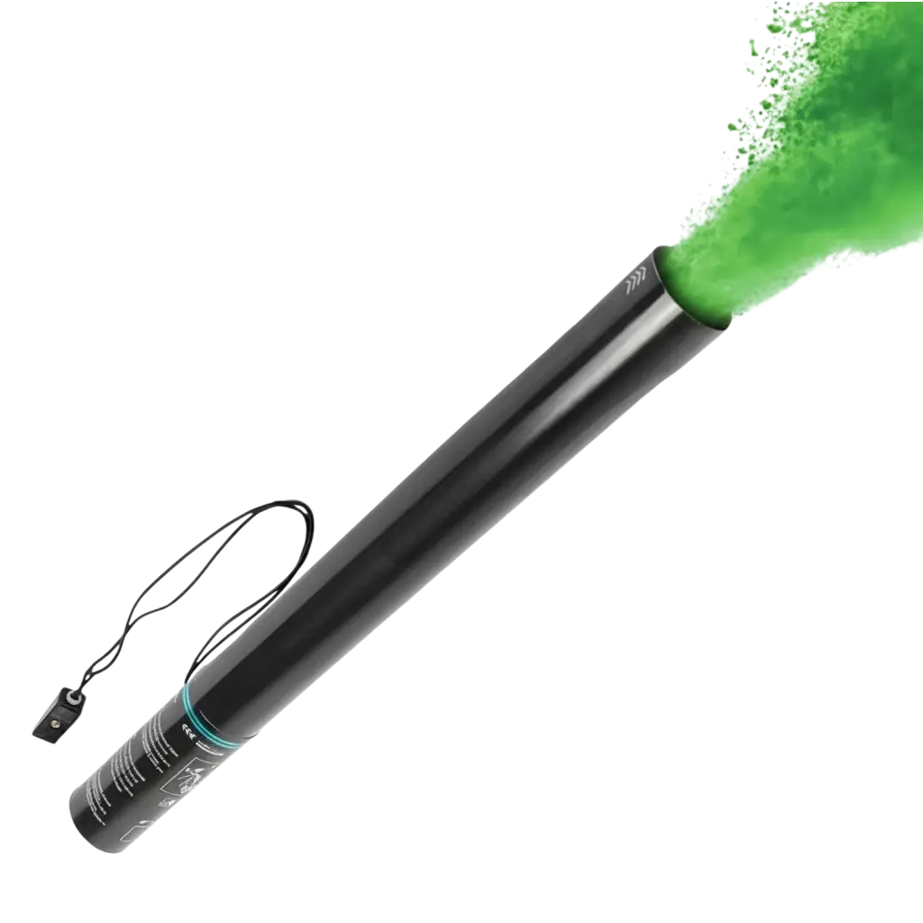 Holi electric powder gun 80 cm - Green