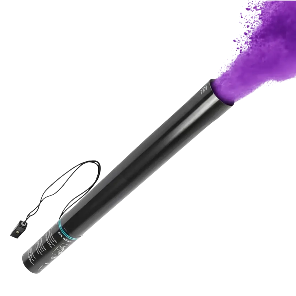 Holi electric powder gun 80 cm - Purple