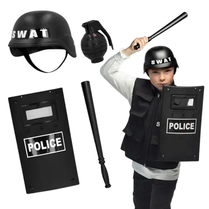 Children's police SWAT set