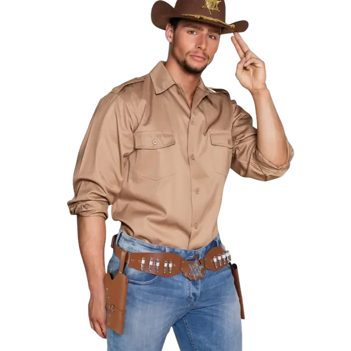 Matching Sheriff cowboy cases