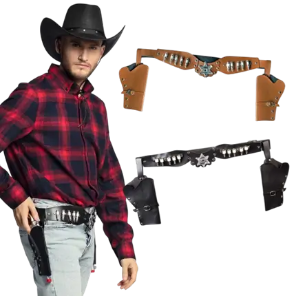 Matching Sheriff cowboy cases