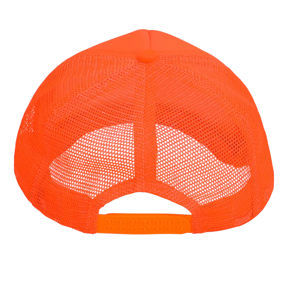 Fluo cap for party and costume – Neon orange