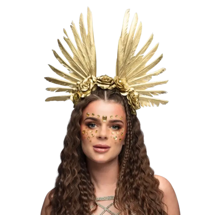 Stella halo crown tiara