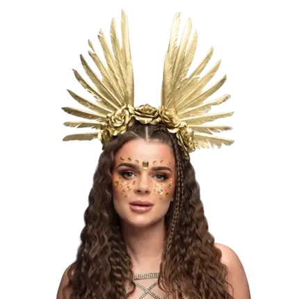 Stella halo crown tiara