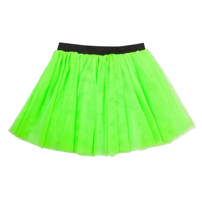 Fluorescent green tutu