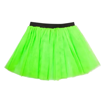 Fluorescent green tutu