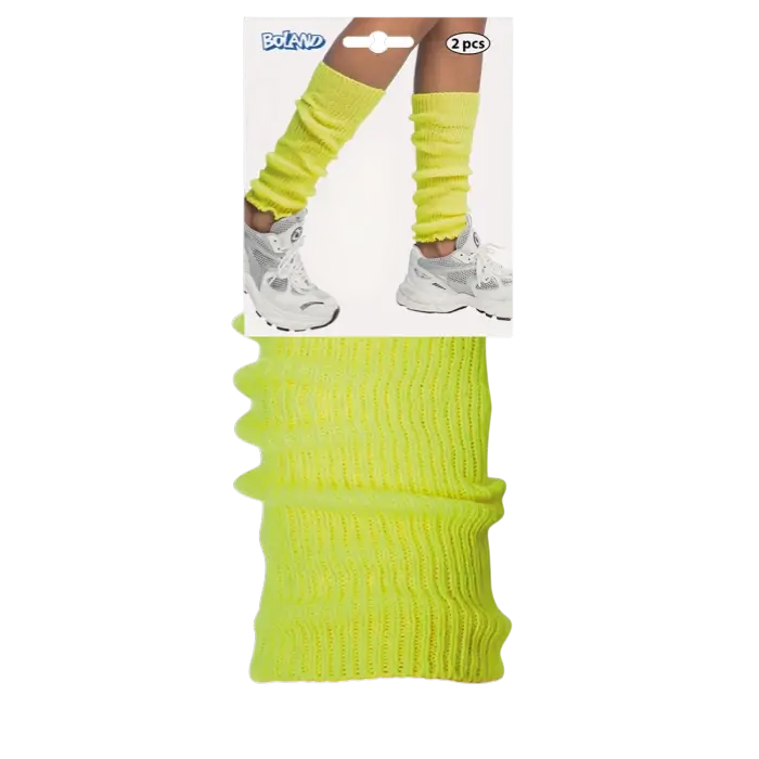 Basic fluorescent yellow leggings