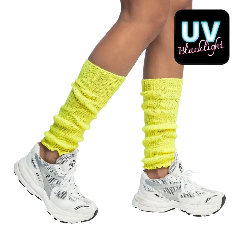 Basic fluorescent yellow leggings