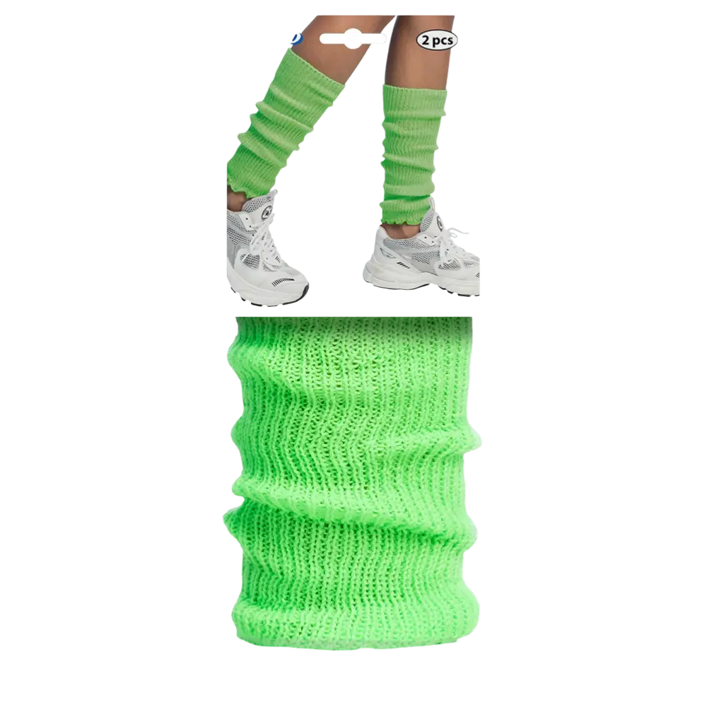 Basic fluorescent green leggings