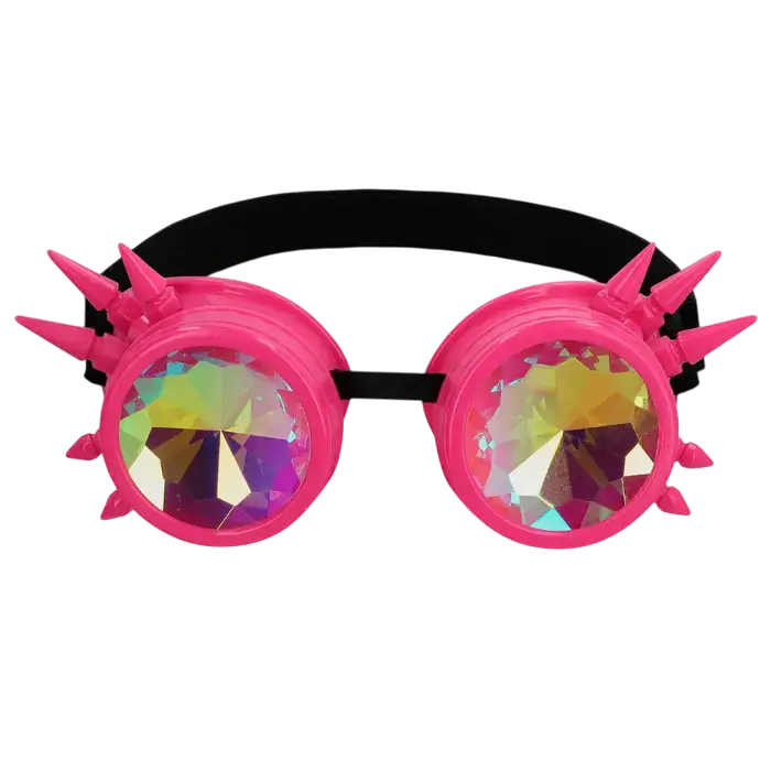 Pink Festival sunglasses