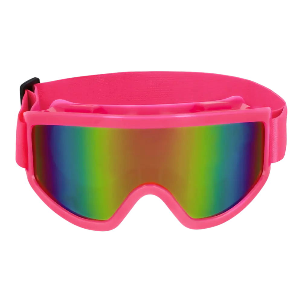 Ski goggles for party and costume – Neon pink