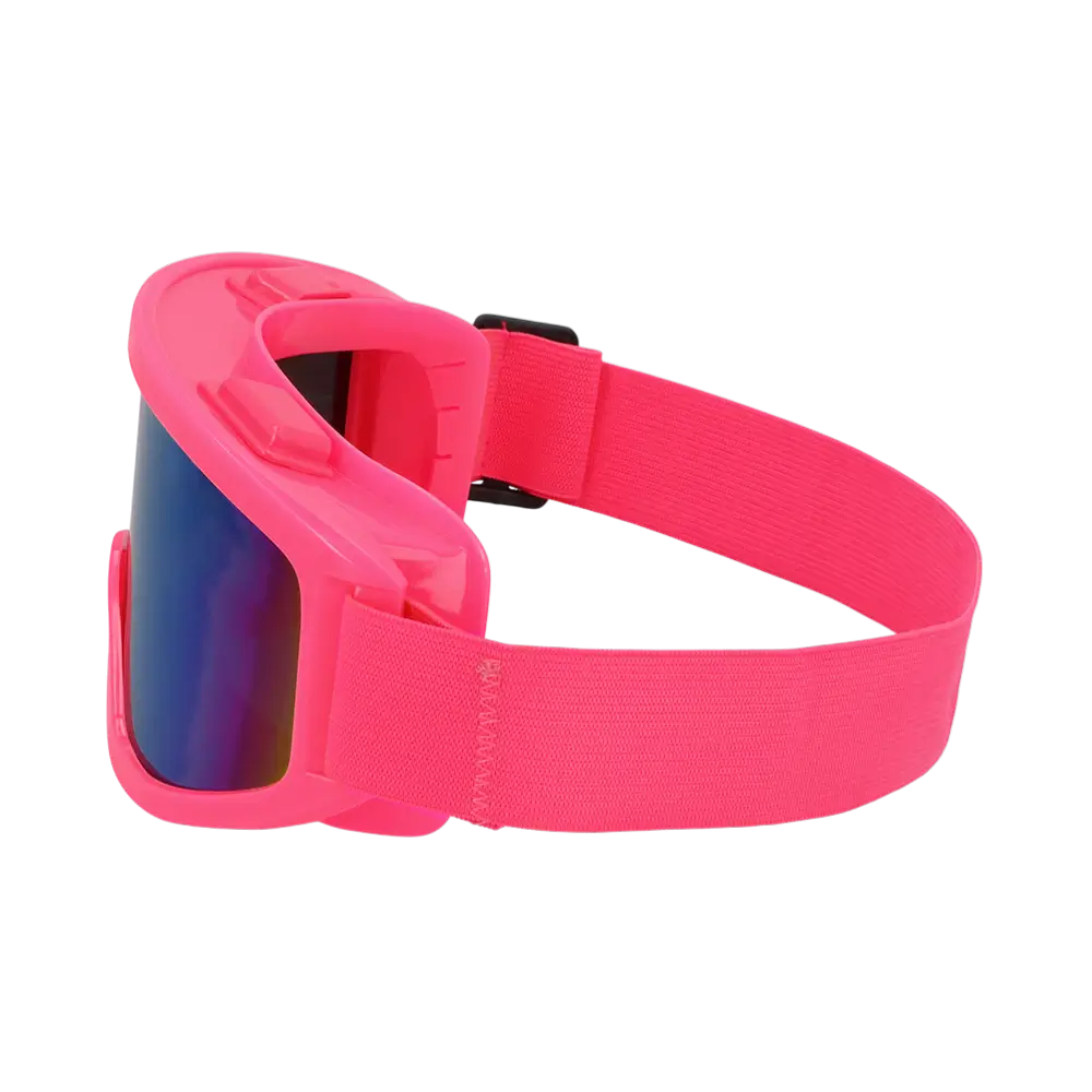 Ski goggles for party and costume – Neon pink