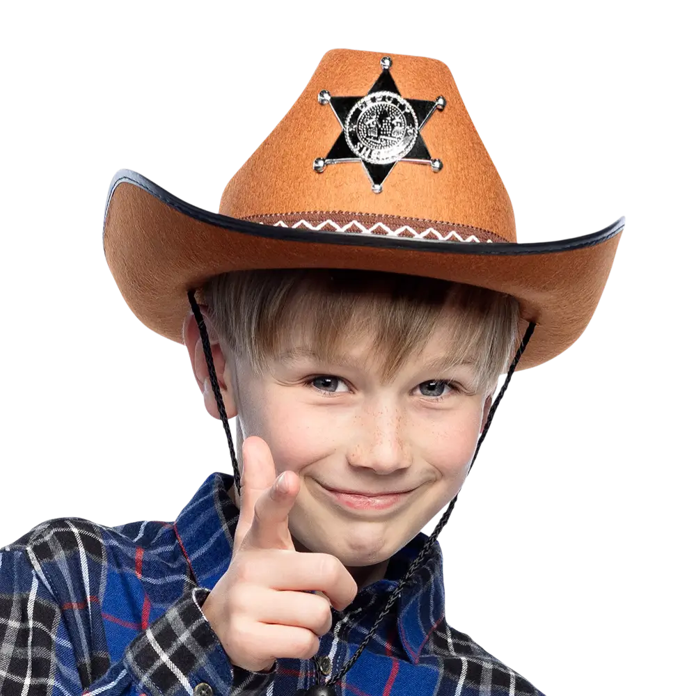 Child Sheriff cowboy hat assortment