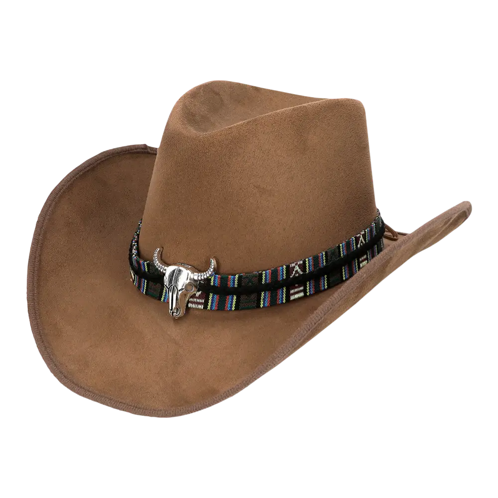 Brown Django cowboy hat