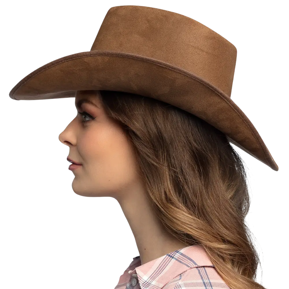 Brown Django cowboy hat