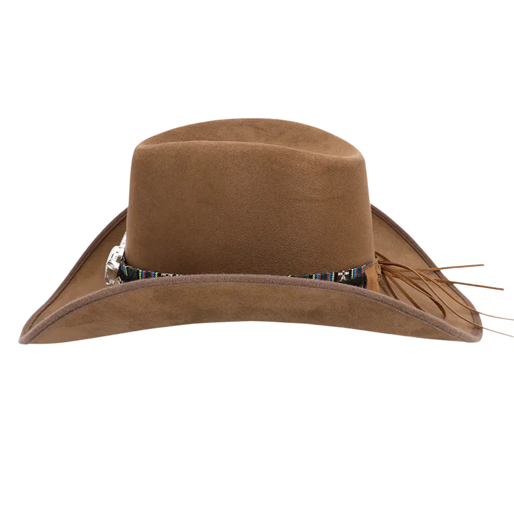 Brown Django cowboy hat