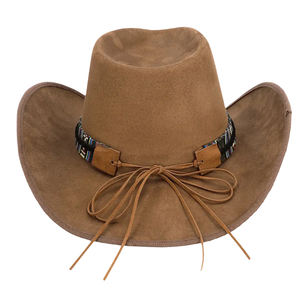 Brown Django cowboy hat