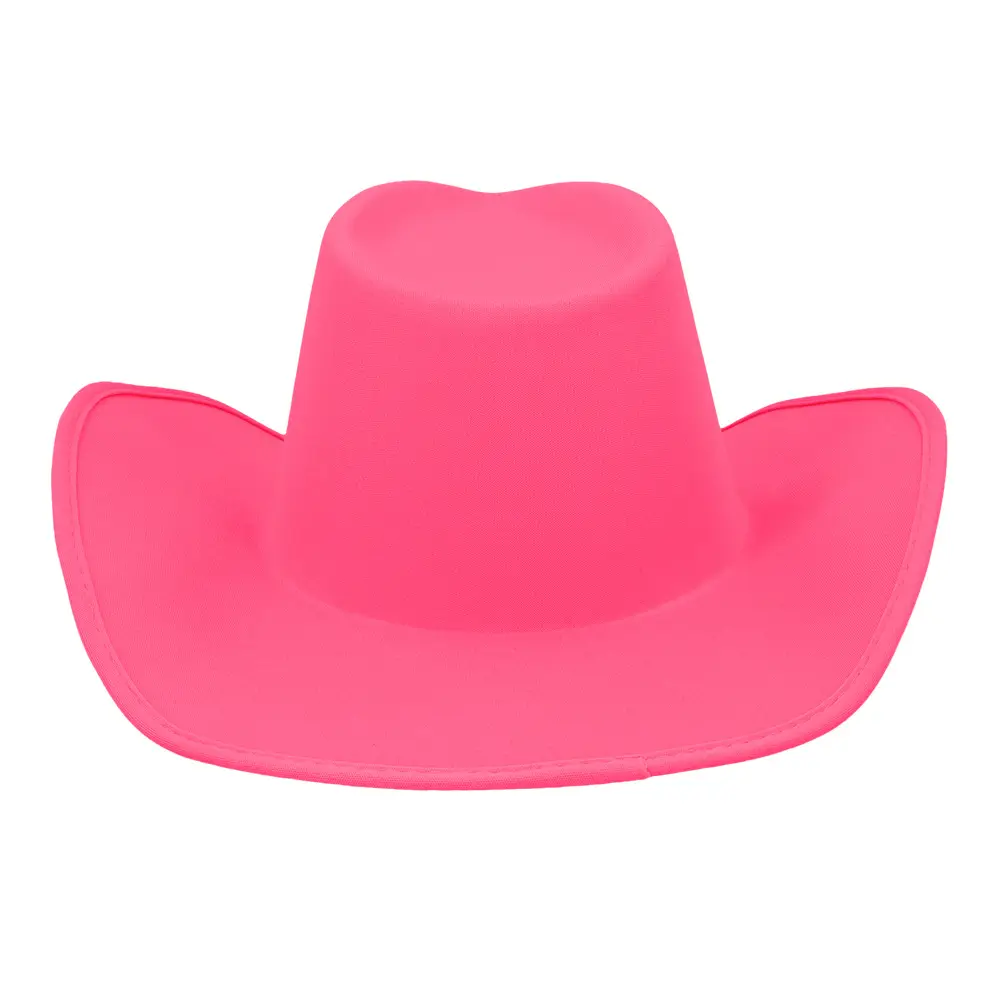 Cowboy hat with fringes for costume “Blaze” – Neon pink