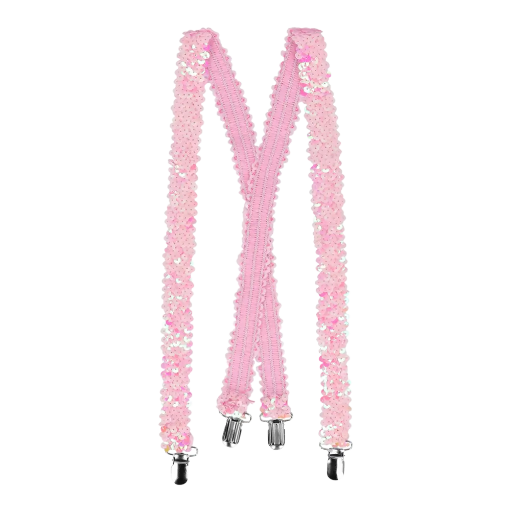 Light pink glitter set