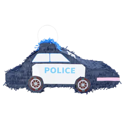 Piñata Police car