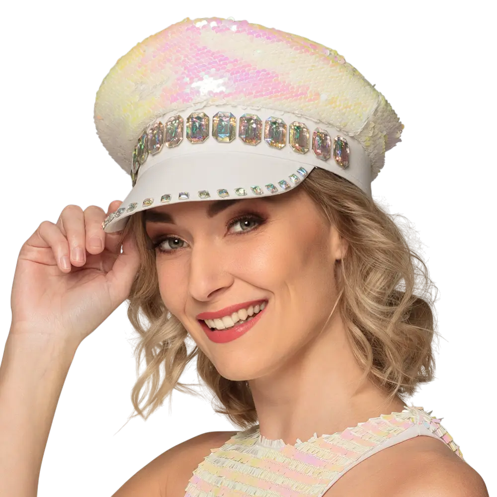 Sandy candy white cap