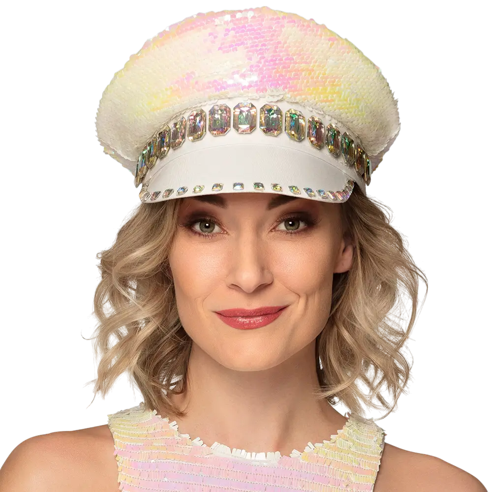 Sandy candy white cap