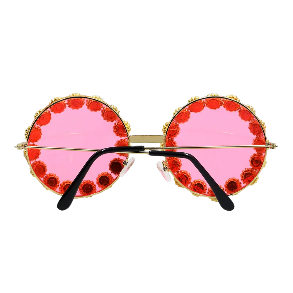 Crystal party glasses