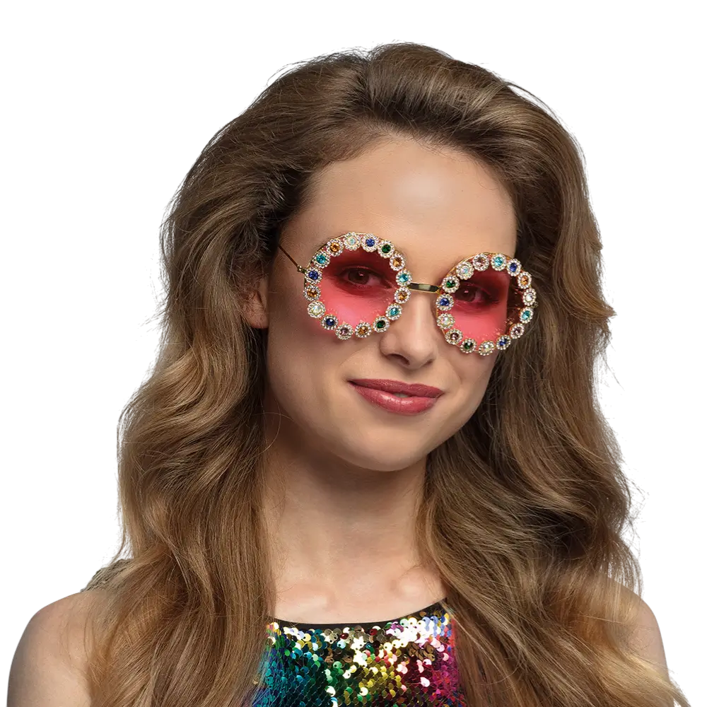 Crystal party glasses