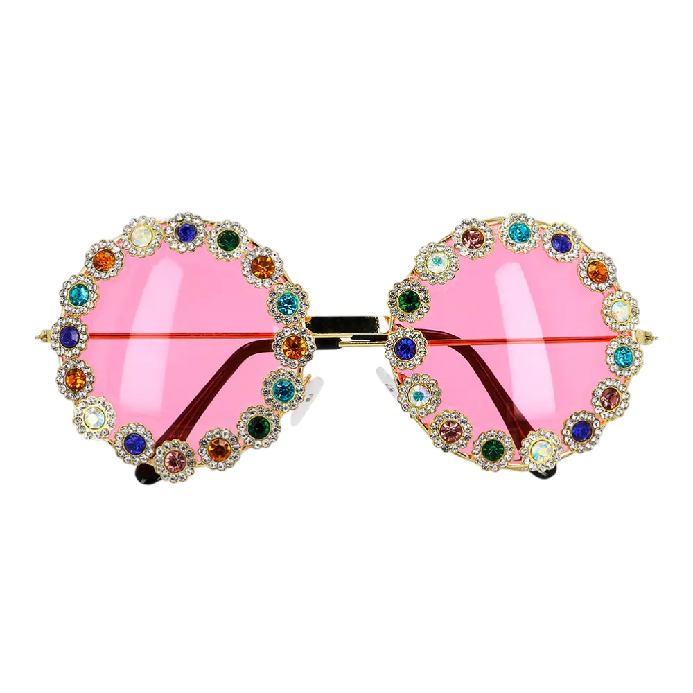 Crystal party glasses