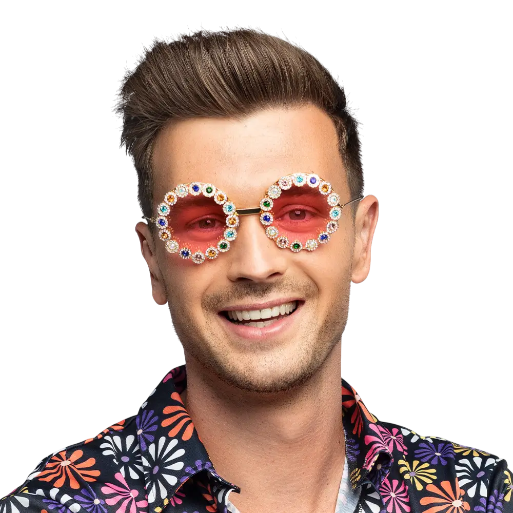 Crystal party glasses