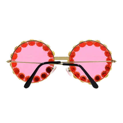 Crystal party glasses