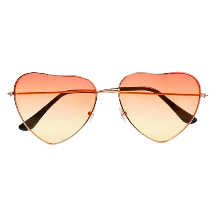 Groovy love party glasses