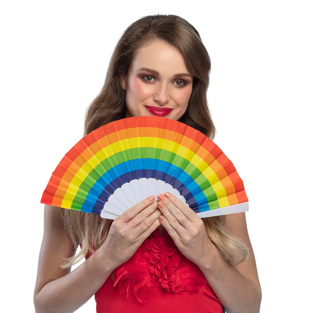 Pride fan 23cm