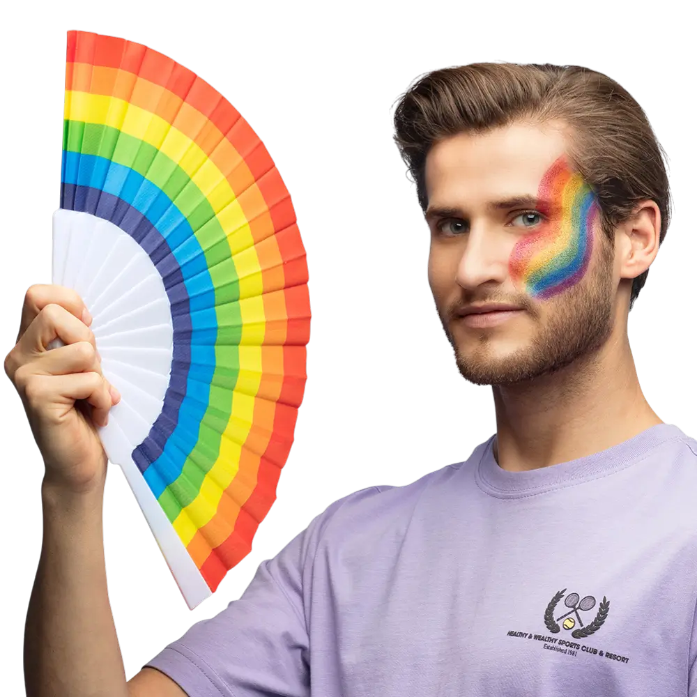 Pride fan 23cm