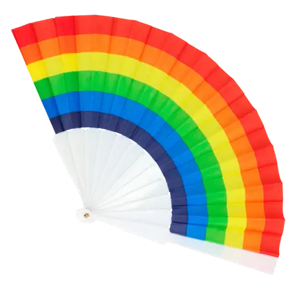 Pride fan 23cm