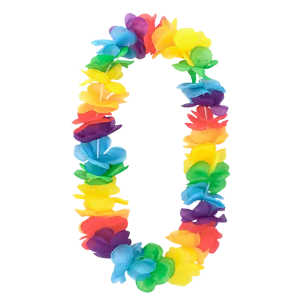 Pride Hawaiian necklace