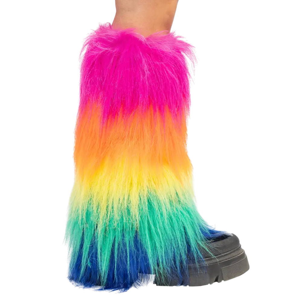 Rainbow rave leggings