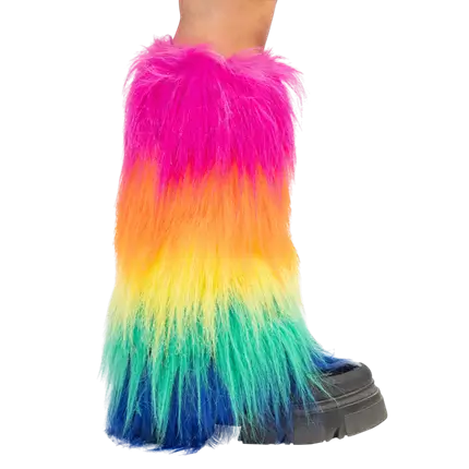 Rainbow rave leggings